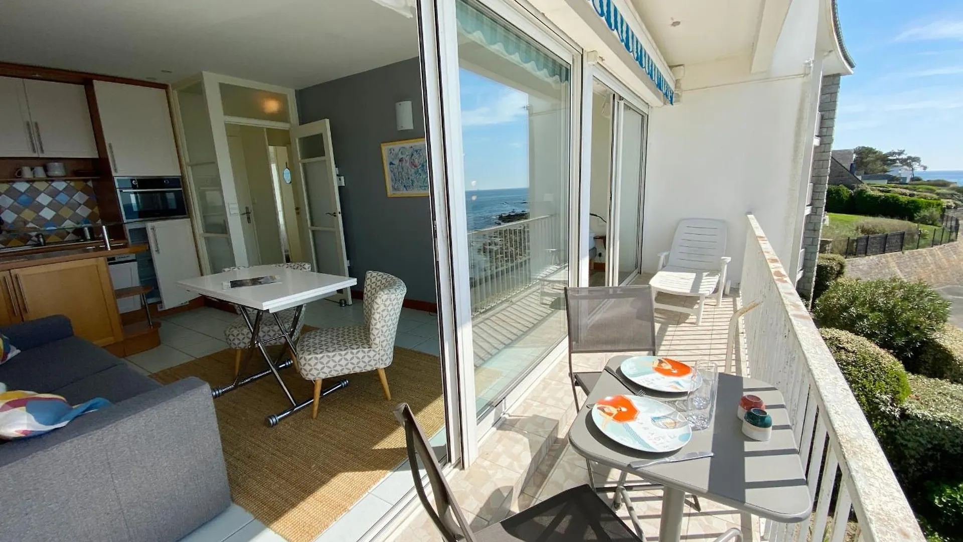 公寓 Tal Mor - Vue Mer, Balcon, Plage 50M - D11 卡纳克 法国